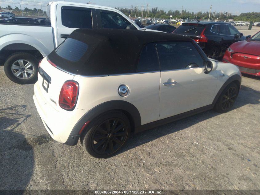 2019 MINI CONVERTIBLE COOPER S WMWWG9C51K3F66381