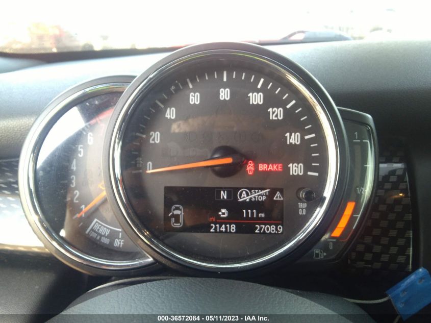 2019 MINI CONVERTIBLE COOPER S WMWWG9C51K3F66381