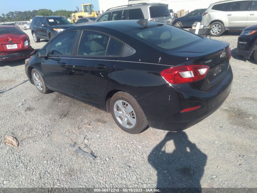 2017 CHEVROLET CRUZE LS - 1G1BC5SMXH7166406