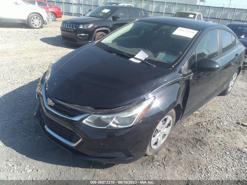 2017 CHEVROLET CRUZE LS - 1G1BC5SMXH7166406