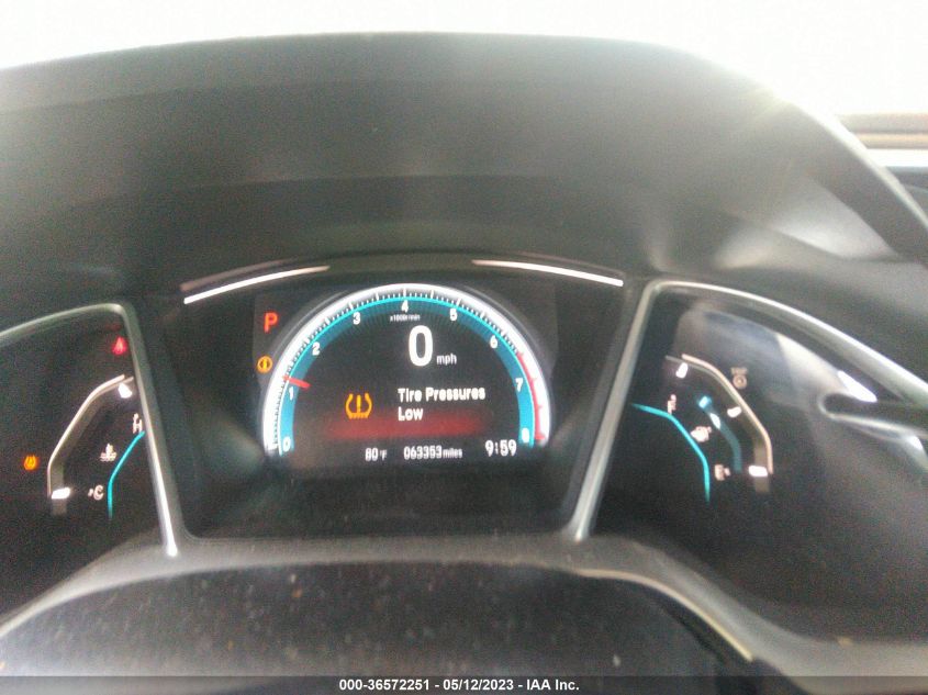 2016 HONDA CIVIC SEDAN EX-T - 19XFC1F31GE030506