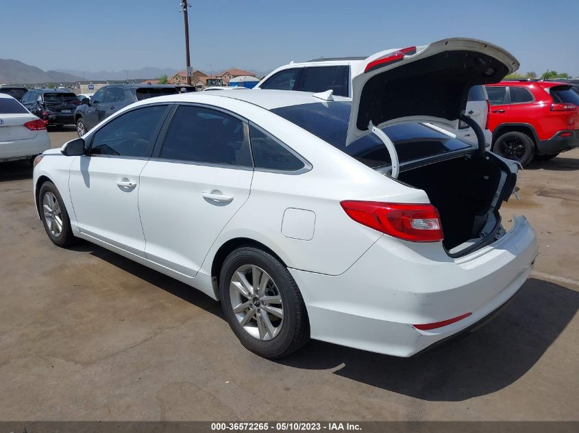 2017 HYUNDAI SONATA 2.4L - 5NPE24AF8HH457874