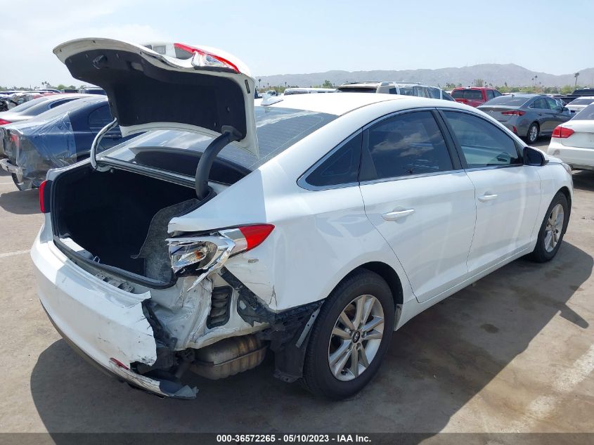 2017 HYUNDAI SONATA 2.4L - 5NPE24AF8HH457874