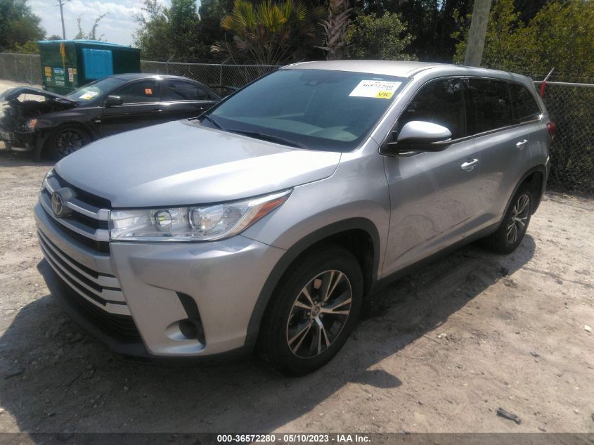 2019 TOYOTA HIGHLANDER LE - 5TDZARFH1KS058432