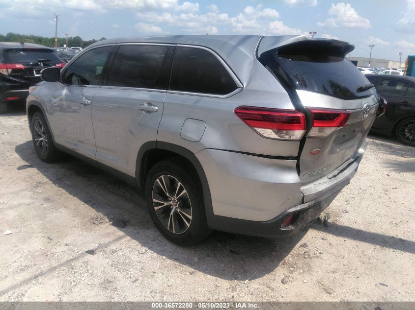 2019 TOYOTA HIGHLANDER LE - 5TDZARFH1KS058432