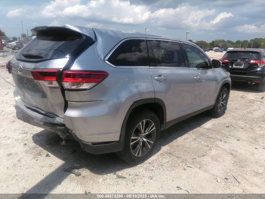 2019 TOYOTA HIGHLANDER LE - 5TDZARFH1KS058432