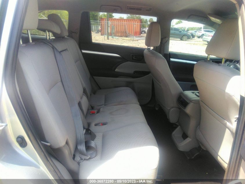 2019 TOYOTA HIGHLANDER LE - 5TDZARFH1KS058432