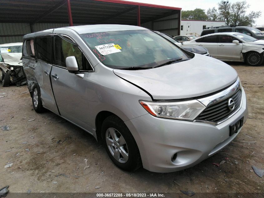 2014 NISSAN QUEST SV - JN8AE2KP6E9106844
