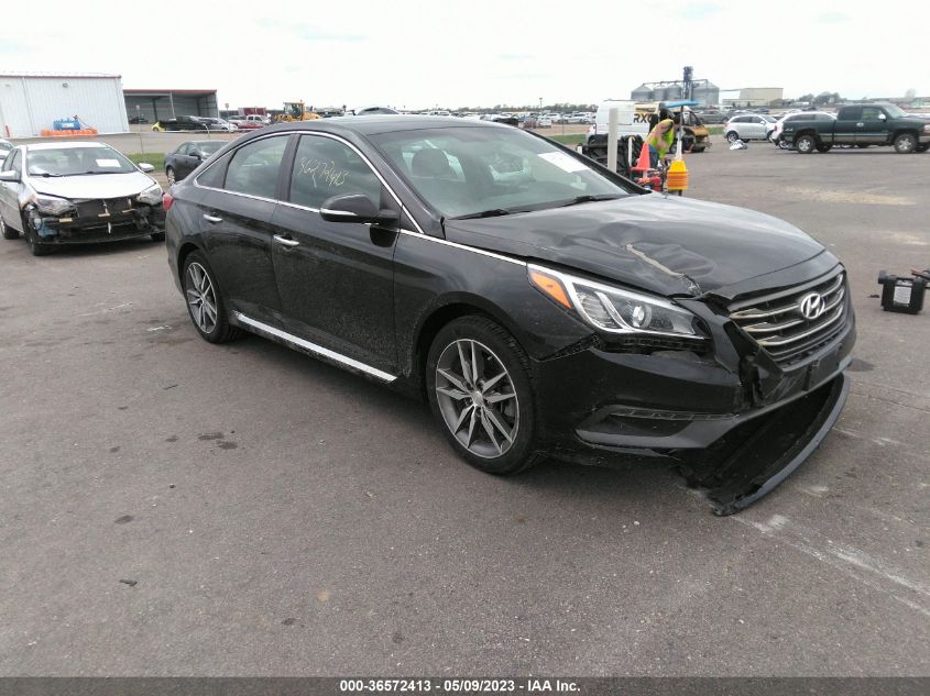 2015 HYUNDAI SONATA 2.0T SPORT - 5NPE34ABXFH054714