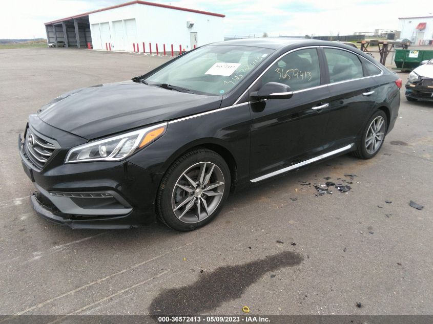 2015 HYUNDAI SONATA 2.0T SPORT - 5NPE34ABXFH054714