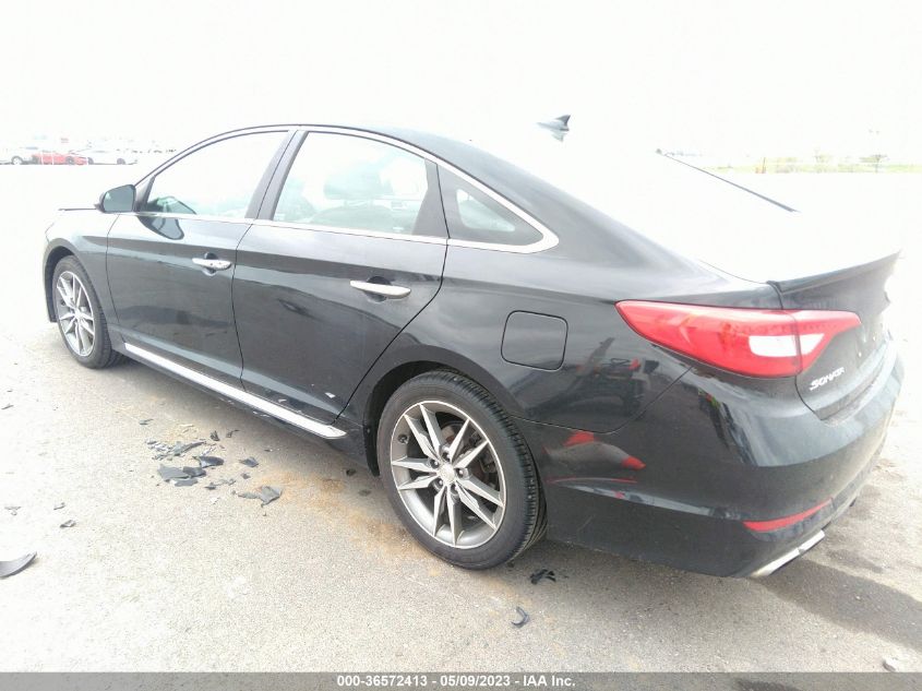 2015 HYUNDAI SONATA 2.0T SPORT - 5NPE34ABXFH054714