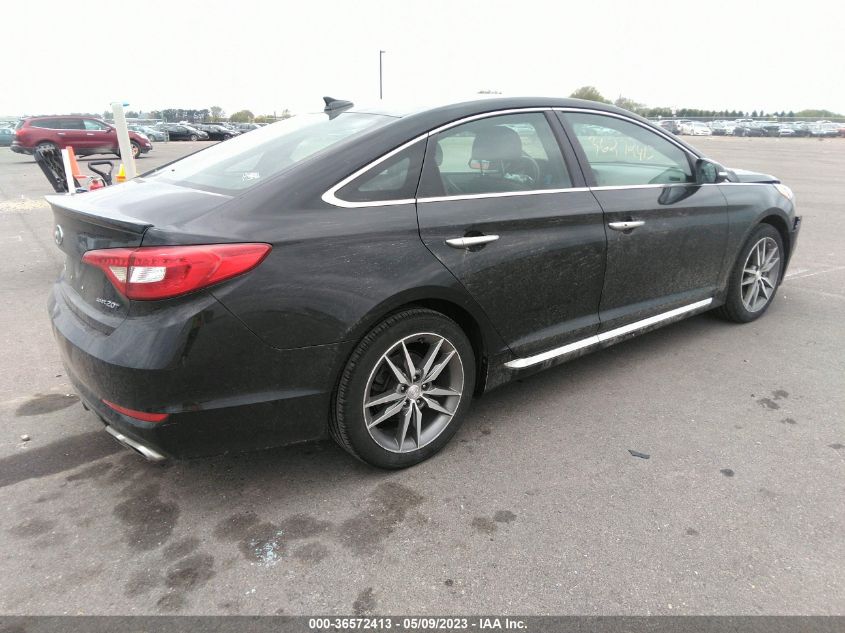 2015 HYUNDAI SONATA 2.0T SPORT - 5NPE34ABXFH054714