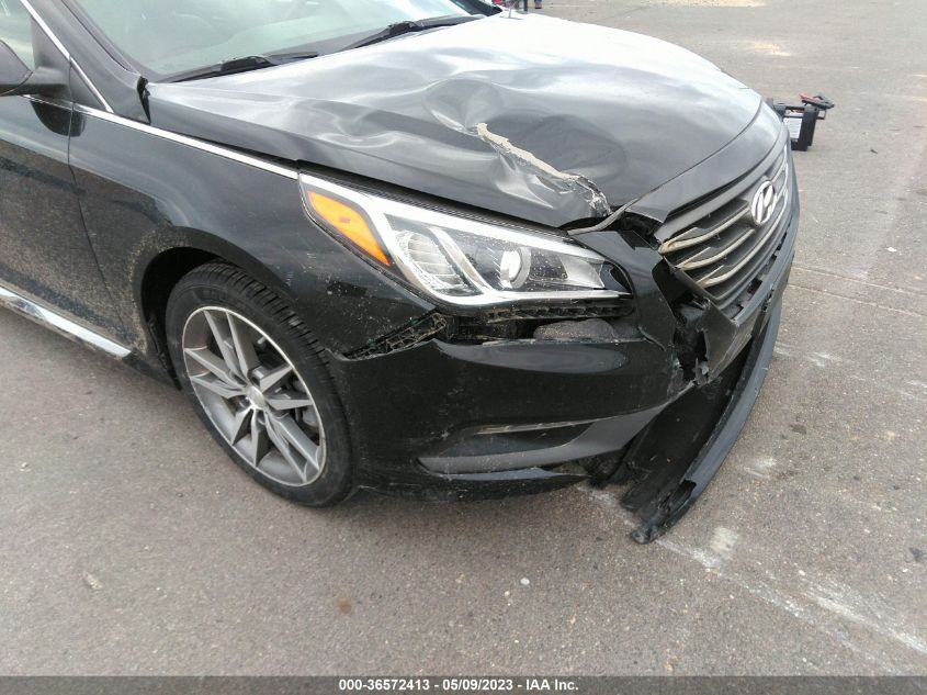 2015 HYUNDAI SONATA 2.0T SPORT - 5NPE34ABXFH054714