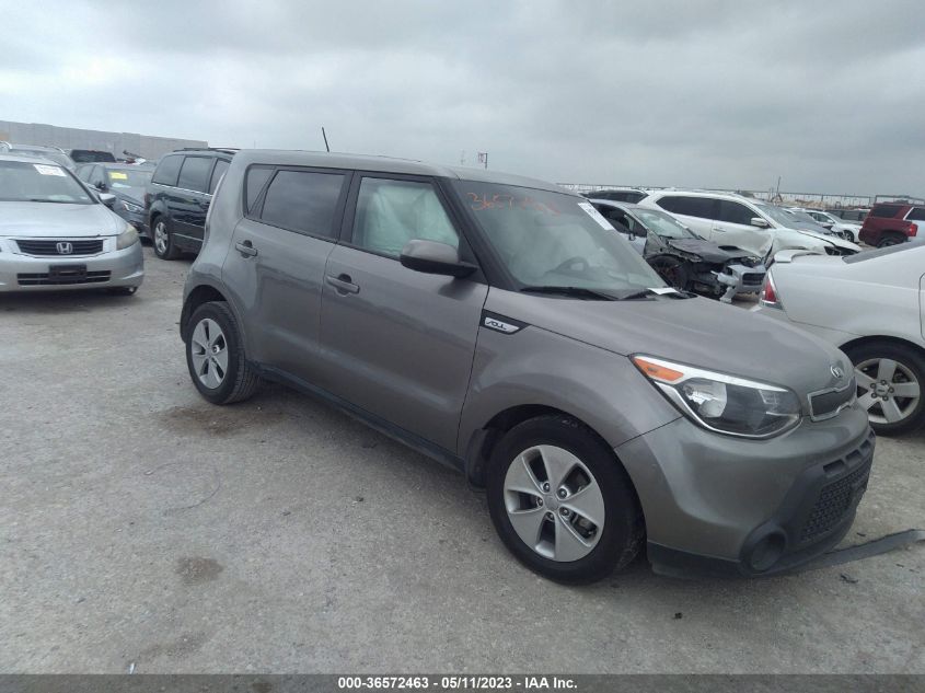 2016 KIA SOUL BASE - KNDJN2A23G7329276