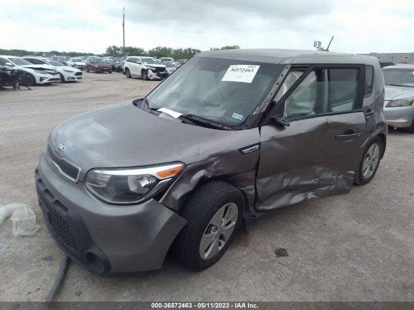 2016 KIA SOUL BASE - KNDJN2A23G7329276