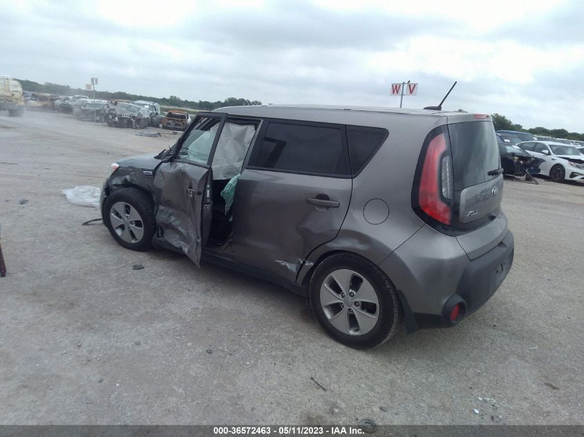 2016 KIA SOUL BASE - KNDJN2A23G7329276