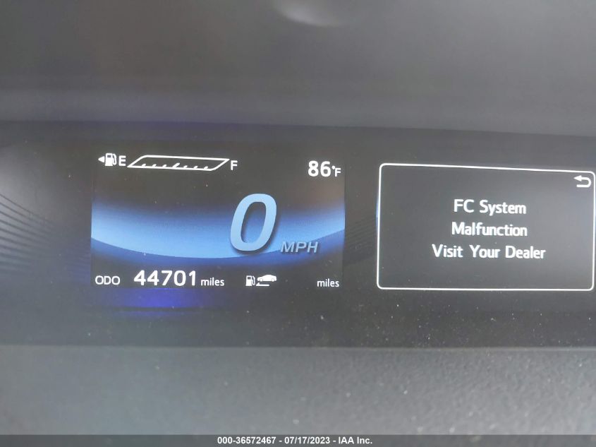 2017 TOYOTA MIRAI JTDBVRBD7HA002591