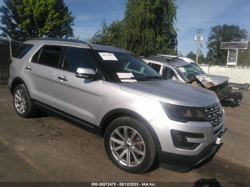 2016 FORD EXPLORER LIMITED - 1FM5K8F89GGA46242