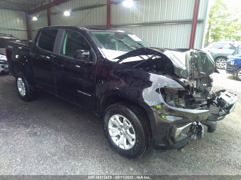 2022 CHEVROLET COLORADO 4WD LT - 1GCGTCEN6N1173289