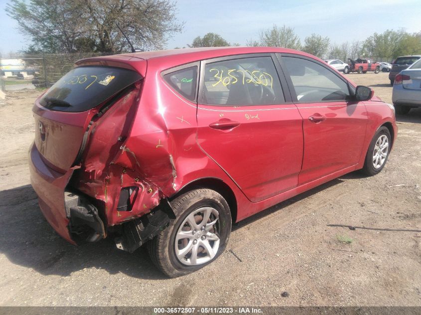2014 HYUNDAI ACCENT GS - KMHCT5AE6EU182780