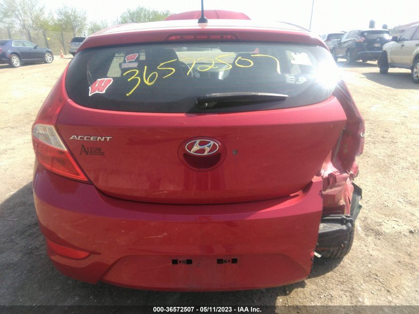 2014 HYUNDAI ACCENT GS - KMHCT5AE6EU182780