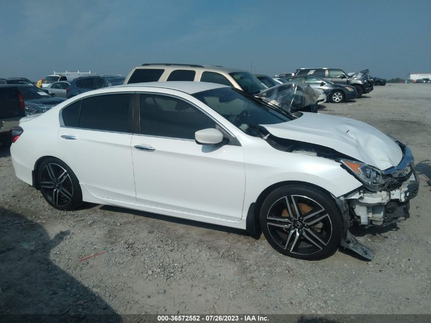 2016 HONDA ACCORD SEDAN SPORT - 1HGCR2F53GA091711