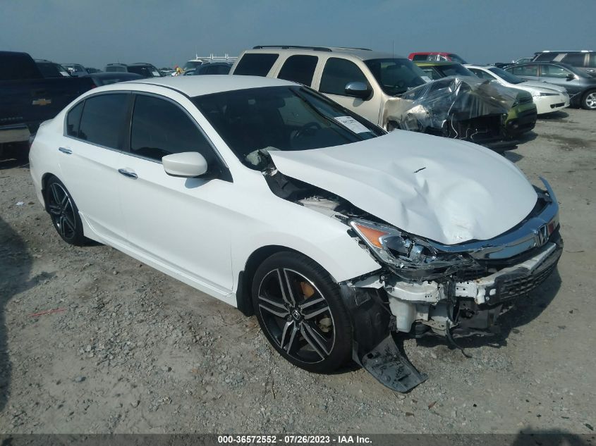 2016 HONDA ACCORD SEDAN SPORT - 1HGCR2F53GA091711