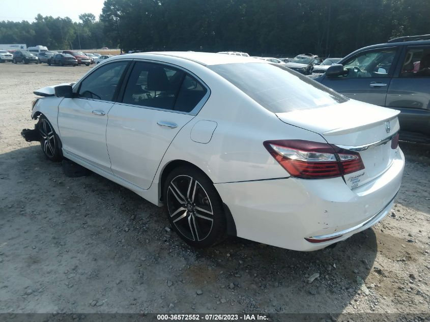 2016 HONDA ACCORD SEDAN SPORT - 1HGCR2F53GA091711