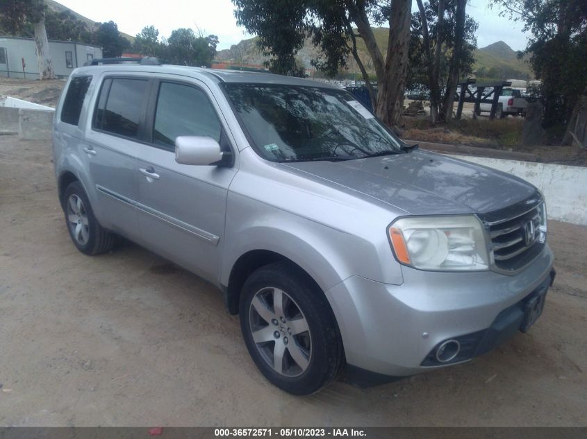 2013 HONDA PILOT TOURING - 5FNYF3H98DB024351