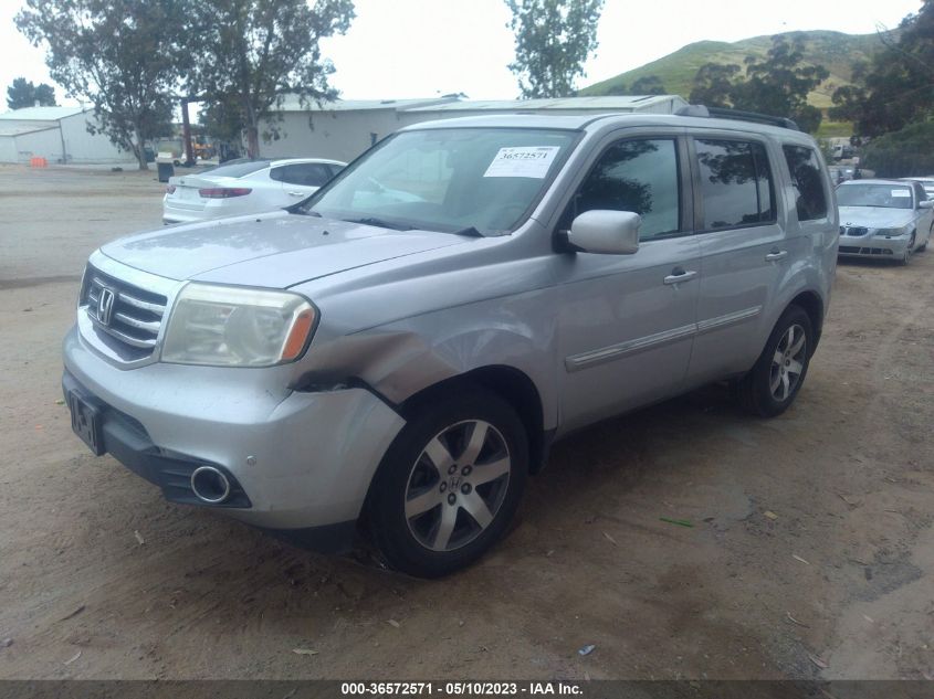 2013 HONDA PILOT TOURING - 5FNYF3H98DB024351