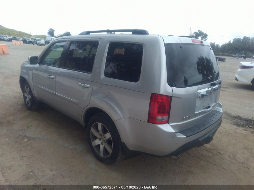2013 HONDA PILOT TOURING - 5FNYF3H98DB024351