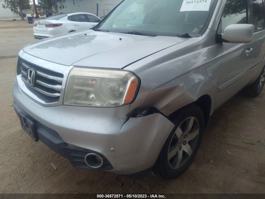 2013 HONDA PILOT TOURING - 5FNYF3H98DB024351