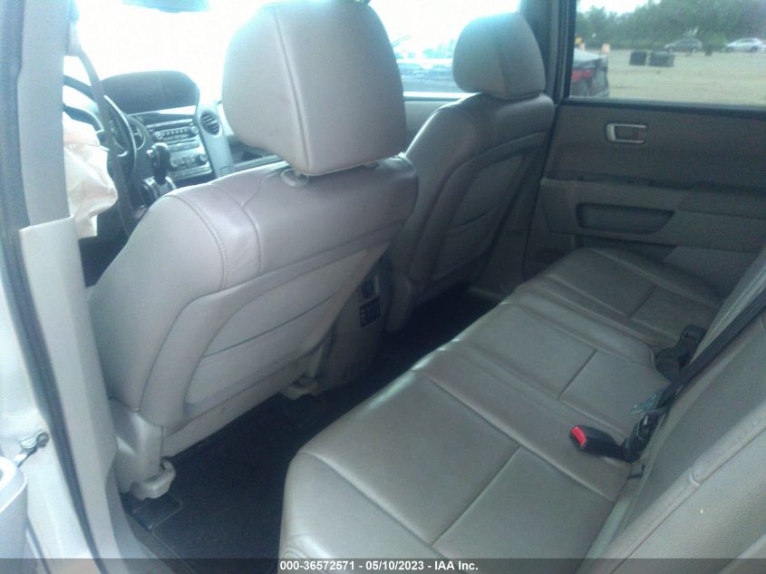 2013 HONDA PILOT TOURING - 5FNYF3H98DB024351