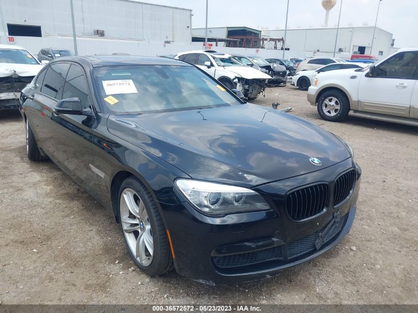 2013 BMW 7 SERIES 740LI - WBAYE4C52DDW22906