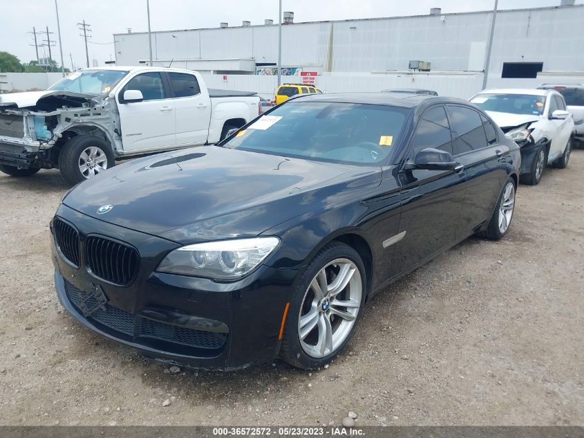 2013 BMW 7 SERIES 740LI - WBAYE4C52DDW22906