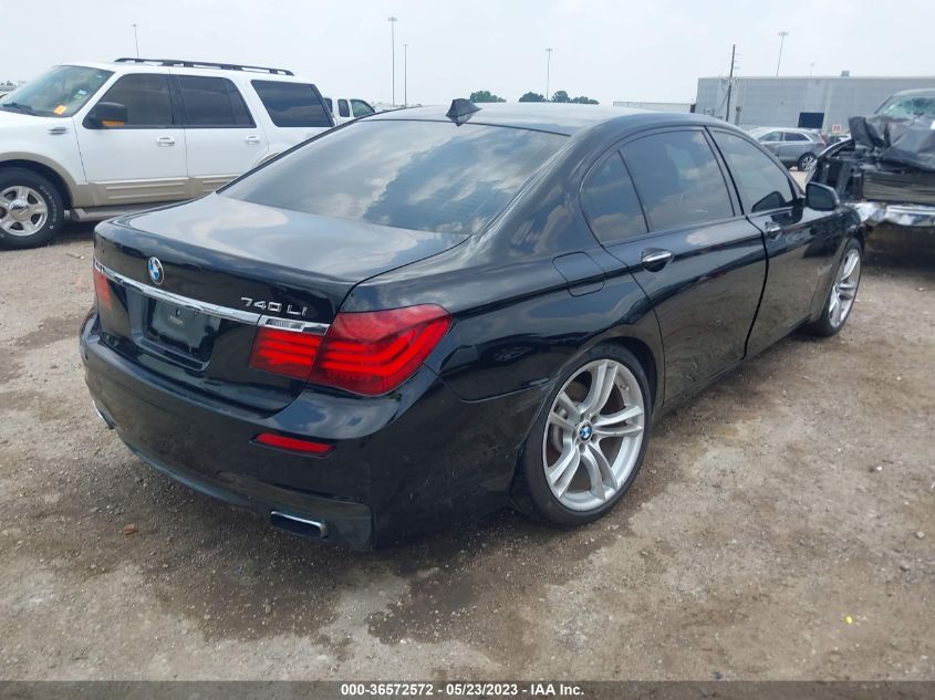 2013 BMW 7 SERIES 740LI - WBAYE4C52DDW22906