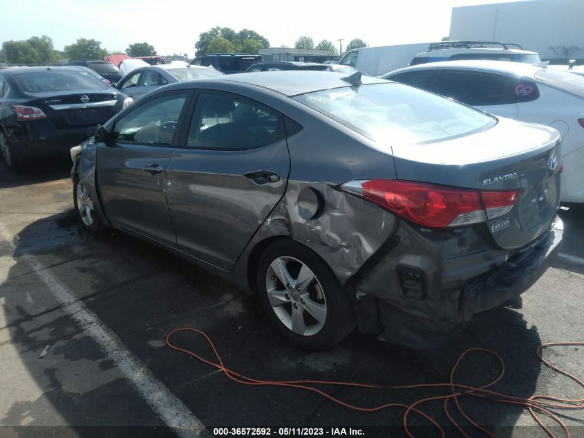 2013 HYUNDAI ELANTRA GLS PZEV - 5NPDH4AE5DH321147