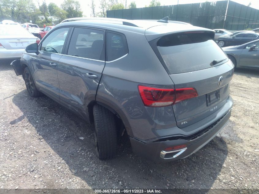 2022 VOLKSWAGEN TAOS SEL - 3VV1X7B25NM009225