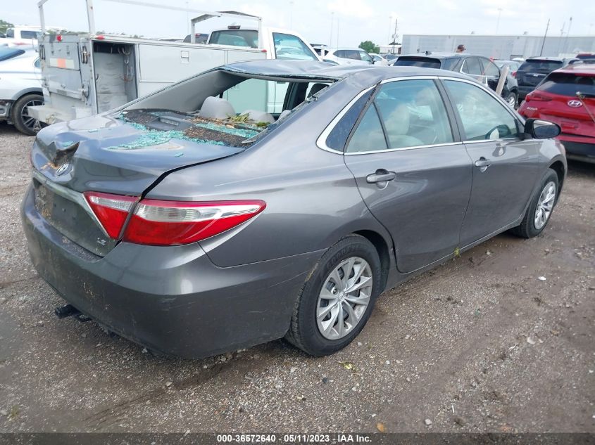 2017 TOYOTA CAMRY LE - 4T1BF1FK8HU652807