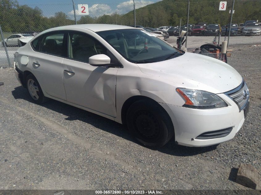 2013 NISSAN SENTRA SV - 3N1AB7AP0DL703614