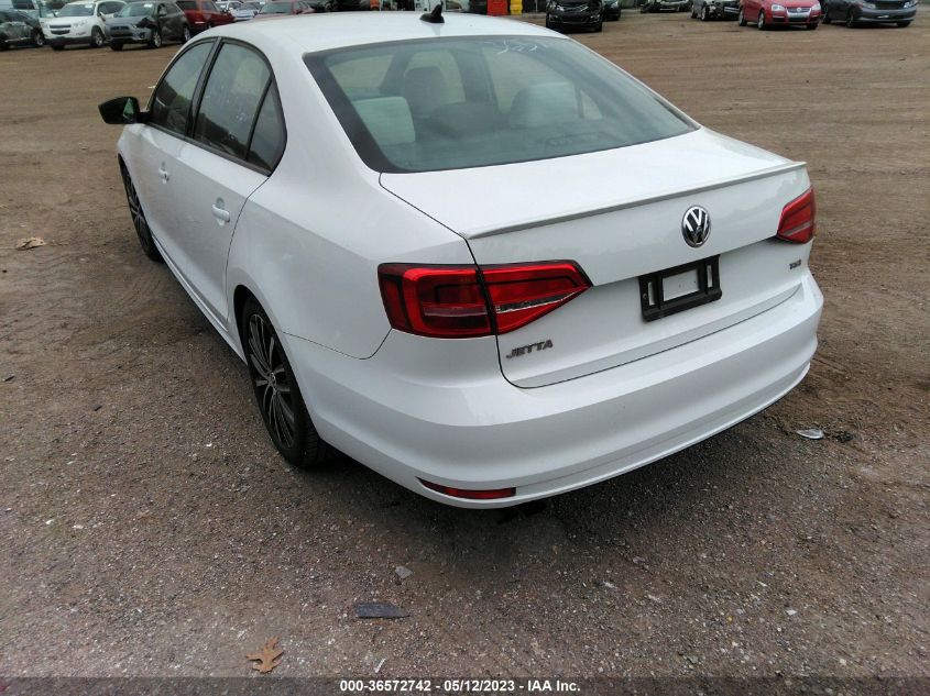 2015 VOLKSWAGEN JETTA SEDAN 1.8T SPORT - 3VWD17AJ2FM347895