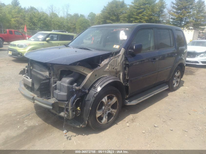 2013 HONDA PILOT EX-L - 5FNYF4H5XDB027626