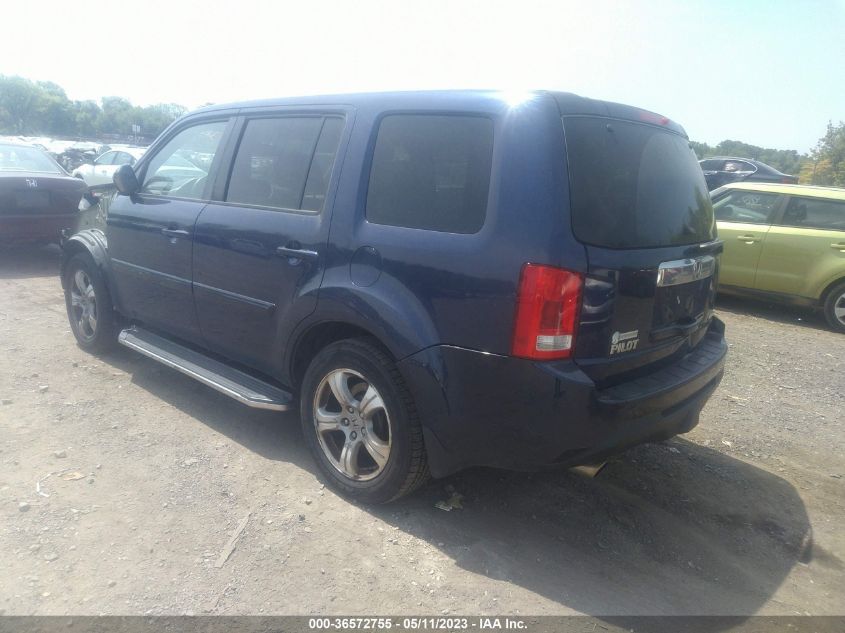 2013 HONDA PILOT EX-L - 5FNYF4H5XDB027626