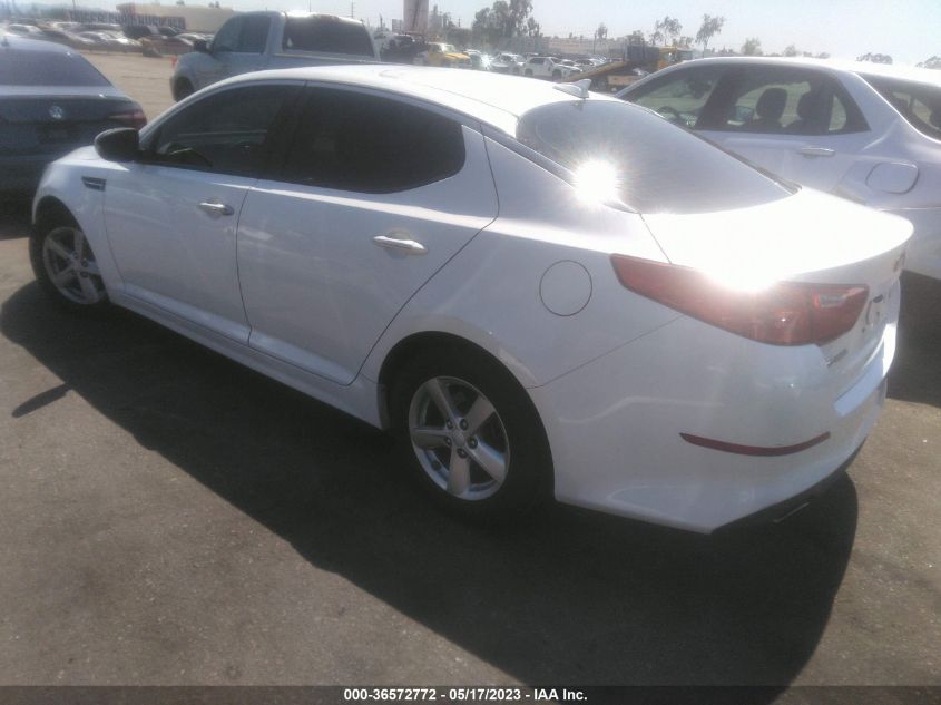 2015 KIA OPTIMA LX - KNAGM4A76F5650319