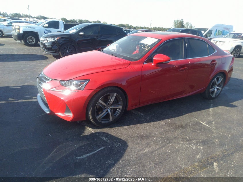 VIN JTHBA1D23J5074703 2018 LEXUS IS IS 300