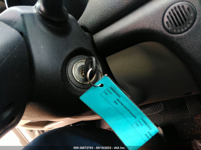2013 KIA FORTE EX - KNAFU4A20D5649826