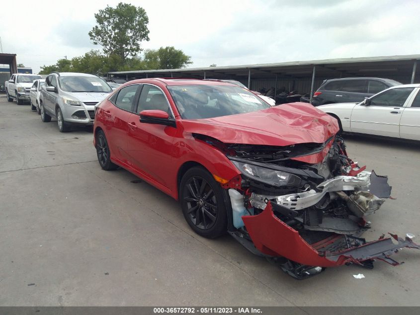 2021 HONDA CIVIC HATCHBACK EX - SHHFK7H62MU400699