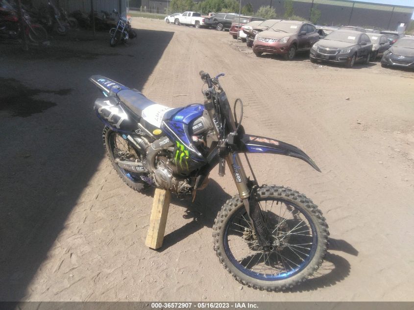 2022 YAMAHA YZ450 F - JYACJ26C7NA013509