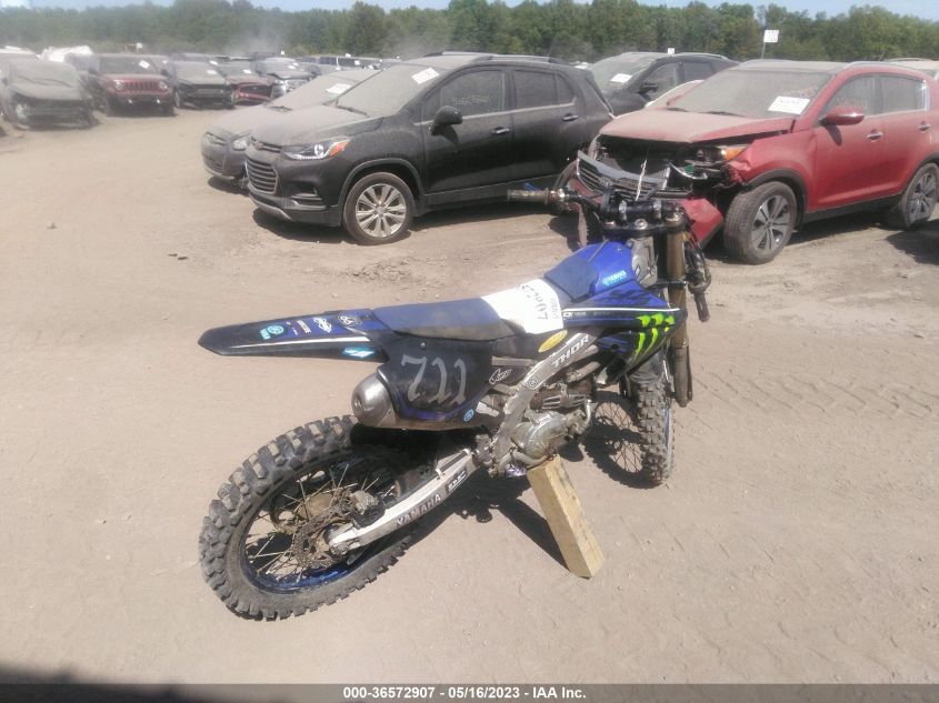 2022 YAMAHA YZ450 F - JYACJ26C7NA013509