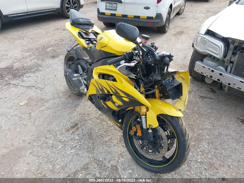 2008 YAMAHA YZFR6 - JYARJ16E48A002073
